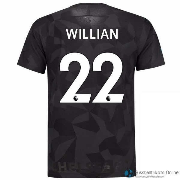 Chelsea Trikot Ausweich Willian 2017-18 Fussballtrikots Günstig